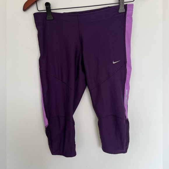 Nike Purple Athletic Leggings size small - Picture 2 of 6
